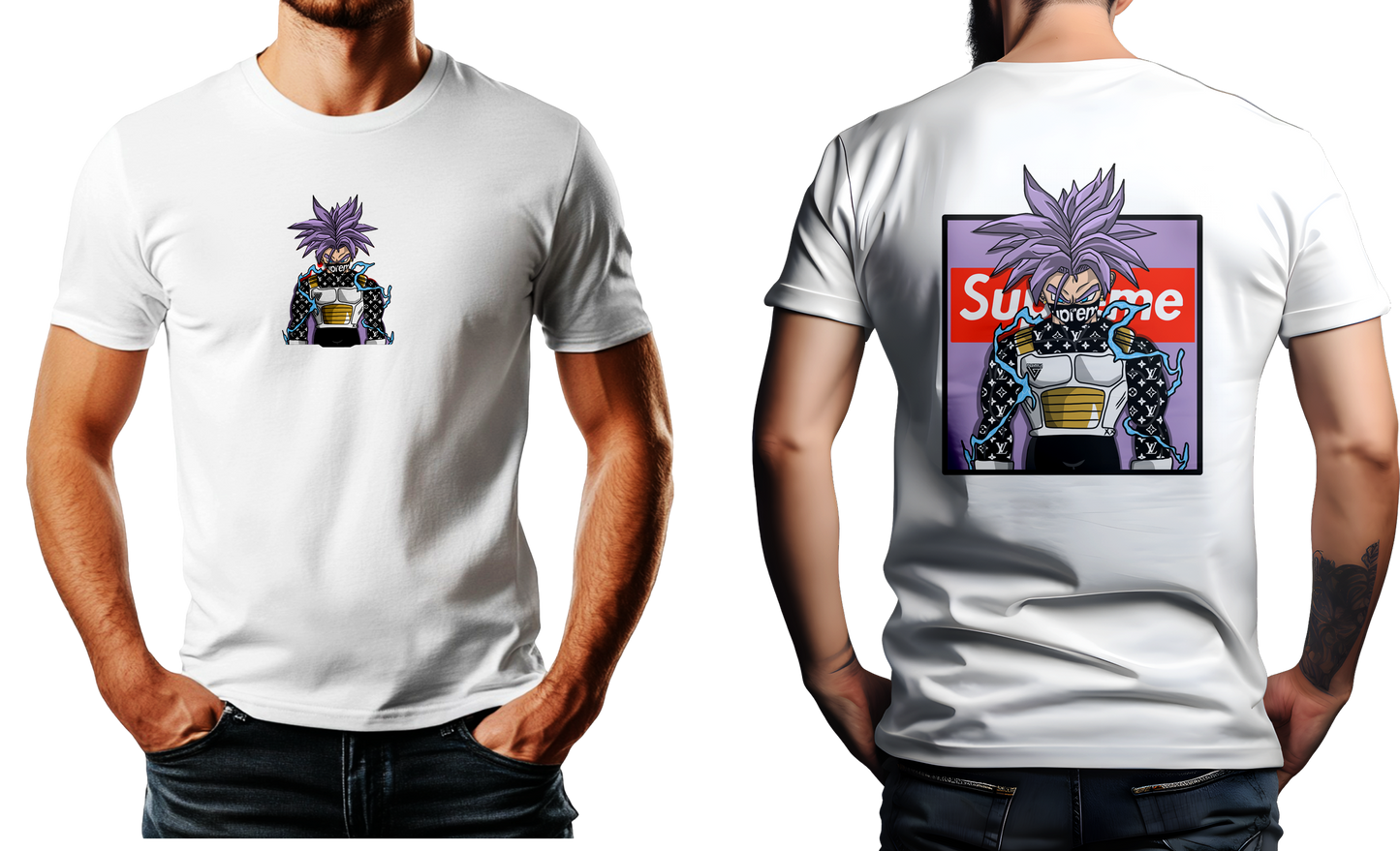 Camiseta Anime Supreme