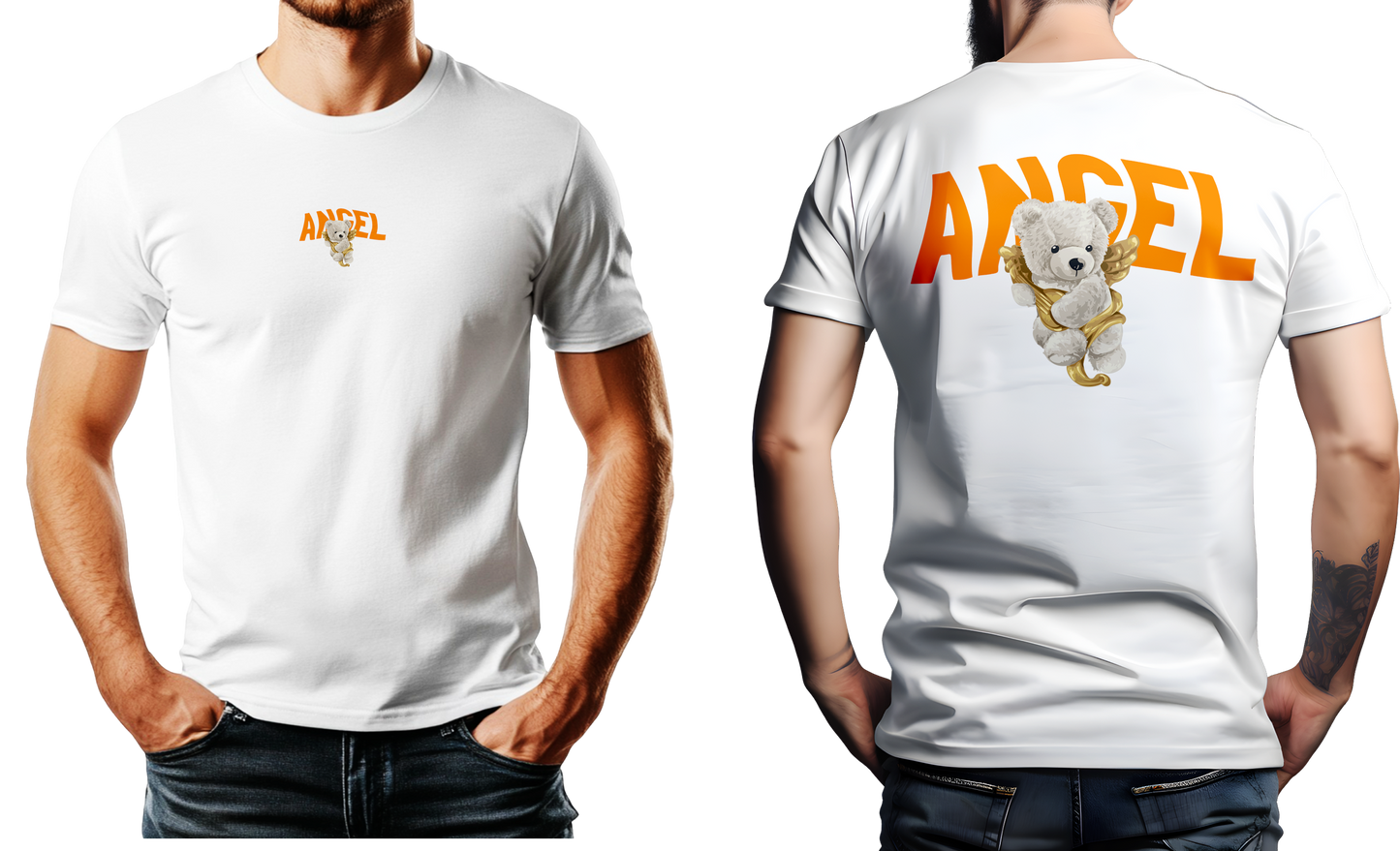 Camiseta Ángel de Teddy - Hombre