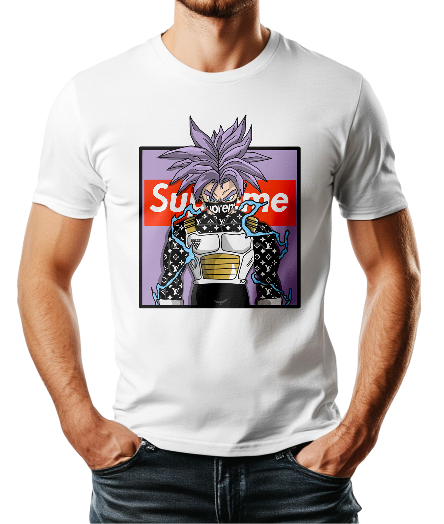 Camiseta Anime Supreme