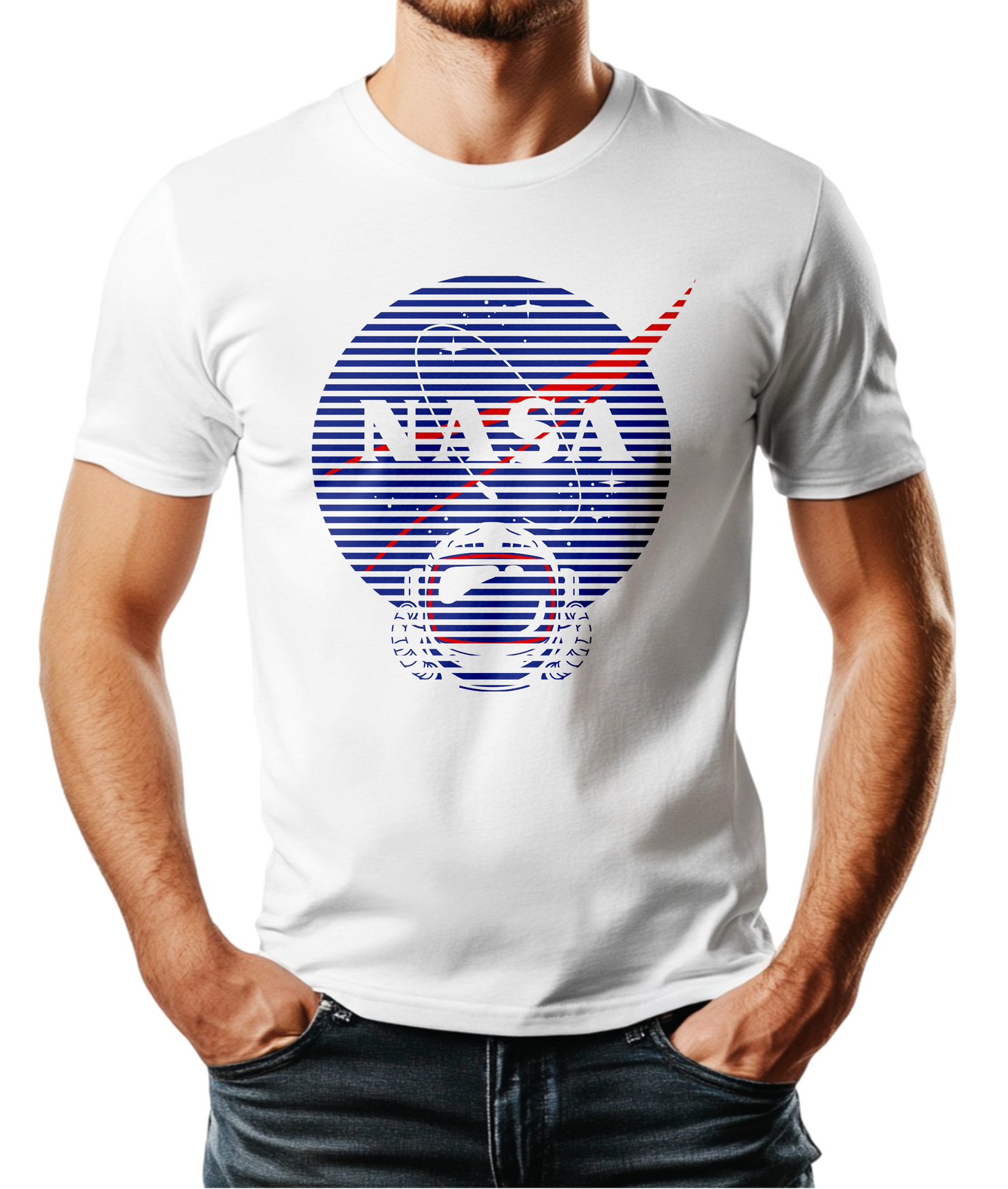 Camiseta Nasa - Hombre