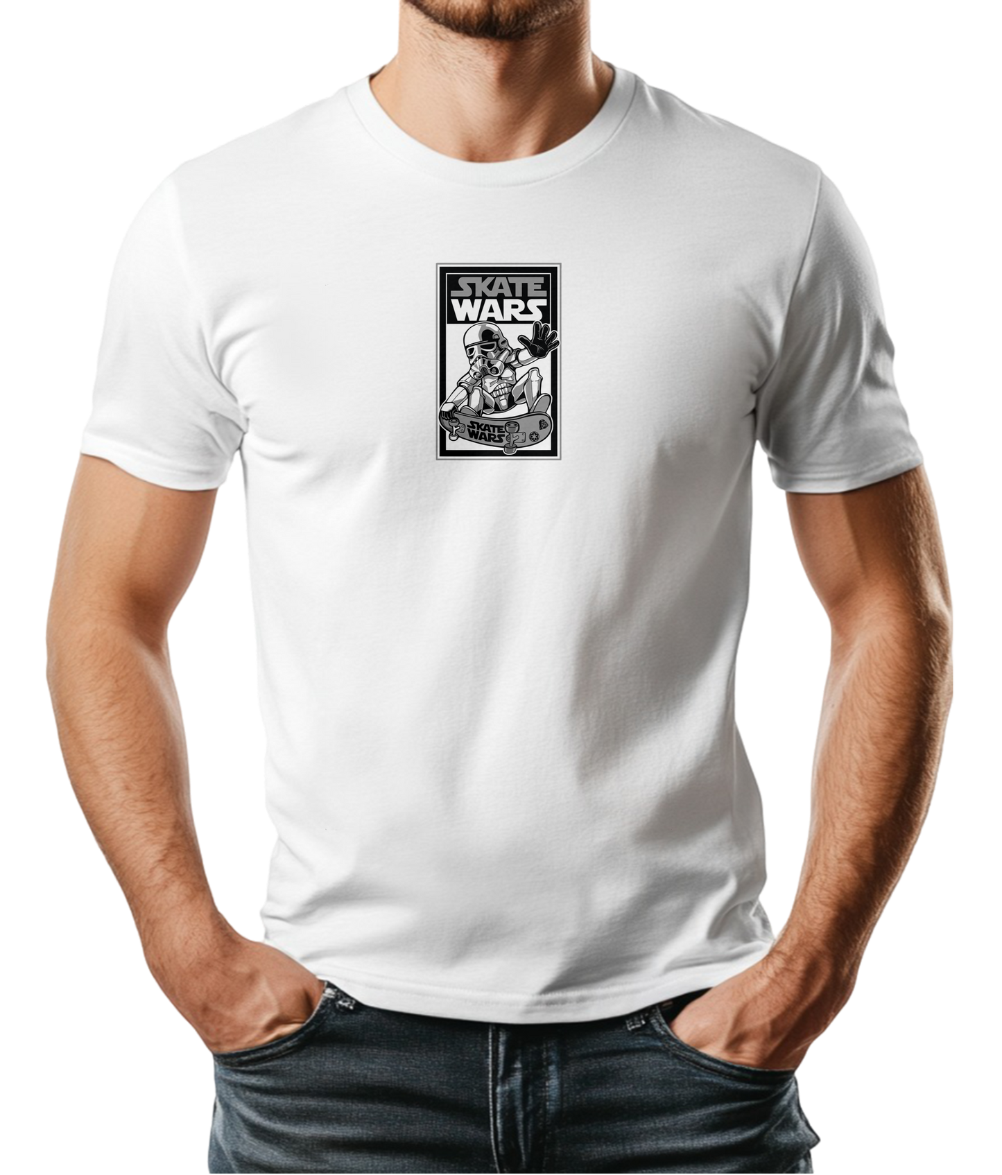 Camiseta Skate Wars - Hombre