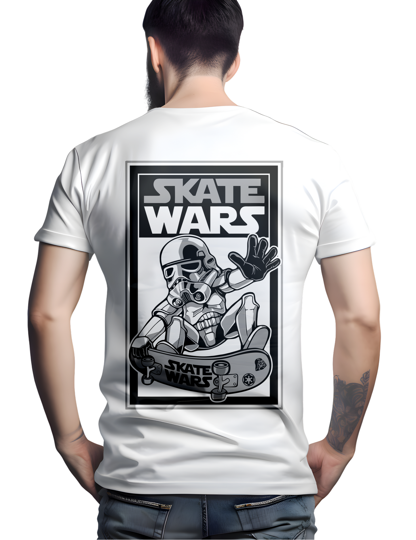 Camiseta Skate Wars - Hombre